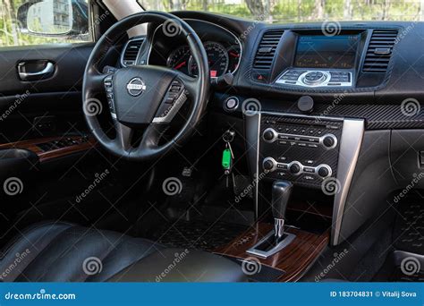 Novosibirsk Russia May Nissan Teana Editorial Photo