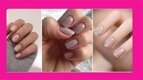uñas elegantes y sencillas uñas color nude Easy nail ideas YouTube