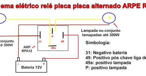 Olá pessoal este é o esquema ligação do relé ARPE RPA12 que colocarei