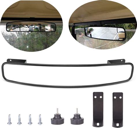 Conpus Golf Cart Mirror Rear View Mirror For Golf Cart Car Ezgo Ez Go Club Car