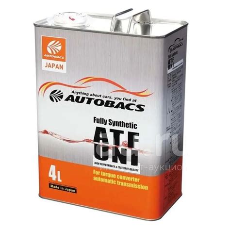 Масло трансмиссионное Autobacs ATF UNI, 4л — купить в Красноярске ...