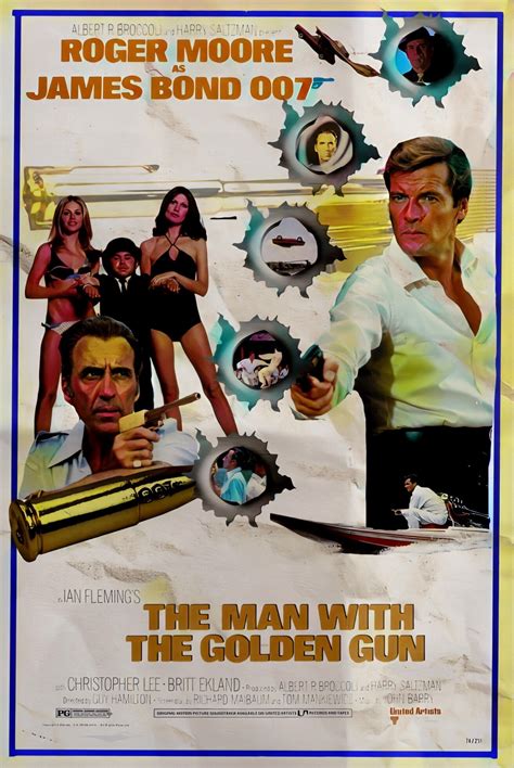 Artstation The Man With The Golden Gun 1974 Poster