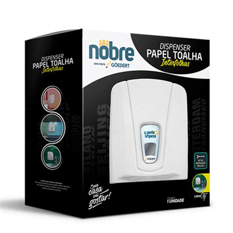 Dispenser Para Papel Toalha Interfolhas Nobre City Branco Em Promo O