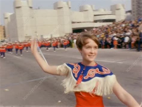 Apollo 8 Celebration Parade Houston Texas Stock Video Clip K006