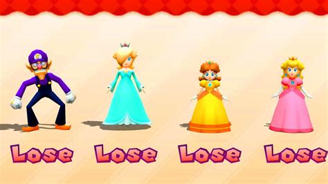 Mario Party The Top 100 Minigames Rosalina Vs Waluigi Vs Daisy Vs