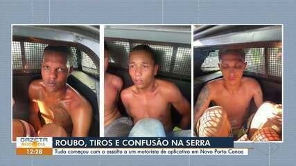 Criminosos roubam carro de motorista de aplicativo atiram na polícia e