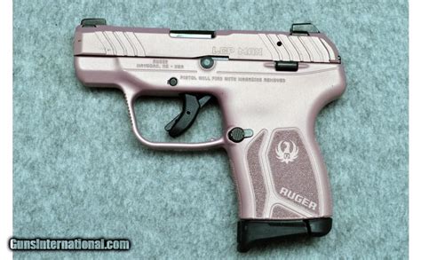 Ruger LCP MAX Rose Gold Cerakote 380 ACP