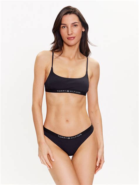 Tommy Hilfiger Bikini Unterteil UW0UW04369 Schwarz Modivo De