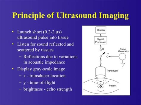 Principle Of Ultrasound Imaging