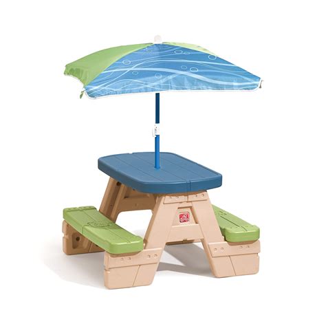 Little Tikes Picnic Table With Umbrella