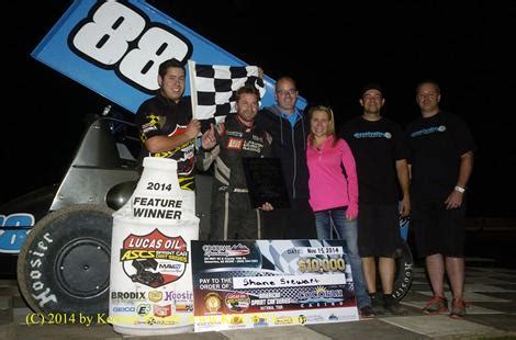 Shane Stewart On Top At Cocopah With Lucas Oil ASCS FIMotorsports