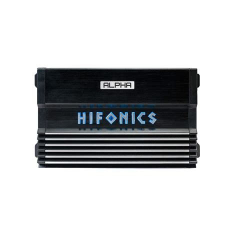 Hifonics A 1200 4D ALPHA Series Compact 1200 Watt Four Channel Car