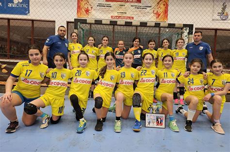 Handbal junioarele 4 de la CSM Ploieşti au câştigat Memorialul Anca