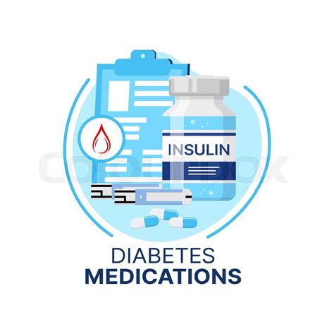 diabetes icon blood sugar test stripes insulin stock vector colourbox