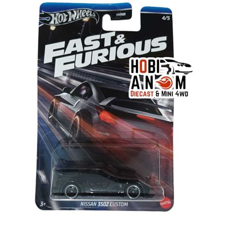 Jual Hot Wheels Fast Fourious Nissan 350Z Custom Free New Protector Shopee Indonesia