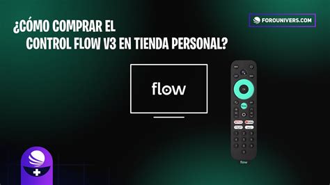 D Nde Comprar El Control Remoto Flow Versi N Paso A Paso Youtube