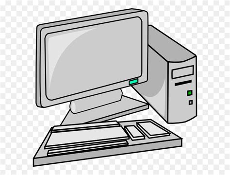 Pc Desktop Clip Art Vector - Pc Clipart - FlyClipart