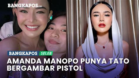 Amanda Manopo Punya Tato Bergambar Pistol Terinspirasi Penyanyi