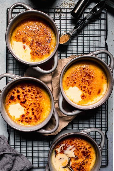 Easy Creme Brulee Recipe 5 Ingredients Platings Pairings