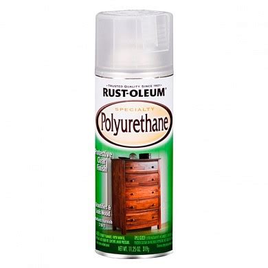 Rust-Oleum Specialty Polyurethane Spray Лак уретано-алкидный защитный ...