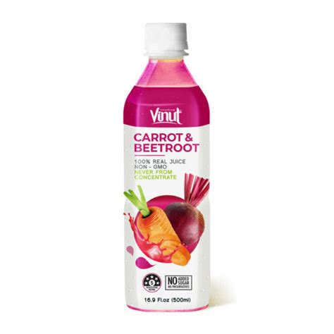 Discover The Healthy Benefits Of Vinut Nfc Carrot Beetroot Juice Drink