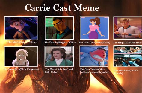 My Carrie Cast By Morganthefandomgirl On Deviantart