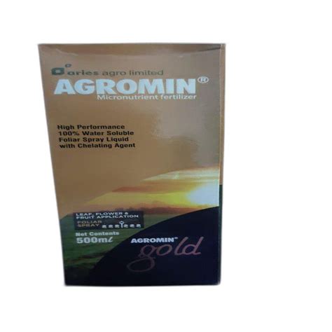 Liquid Bio Tech Grade Agromin Gold Micronutrient Fertilizers For