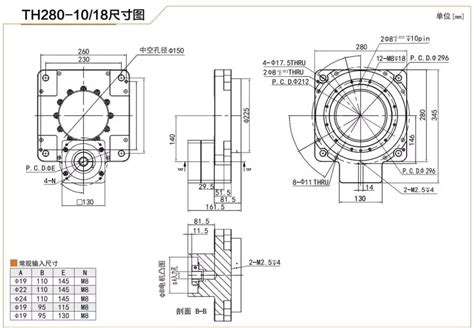 China Th Hollow Rotary Actuator Rotating Platform Table With High