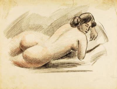 Reclining Female Nude Carl Newman Smithsonian A Tumbex