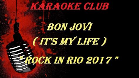 Bon Jovi It S My Life Video Karaoke Youtube