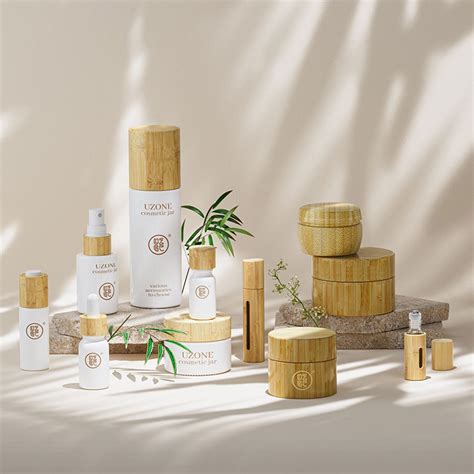 Bamboo Cosmetic Packaging Wholesale Bamboo Containers For Cosmetics