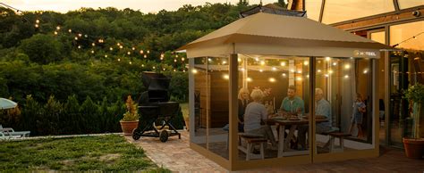 Amazon De Hoteel Gartenpavillon X Pop Up Pavillon Mit Moskitonetz