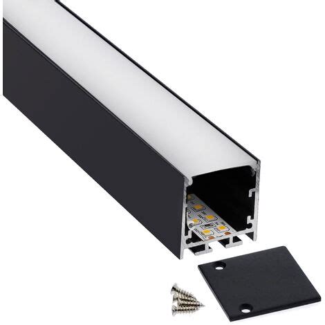 KIT Profilé aluminium VART SUSPEND pour bandes LED 2 mètres