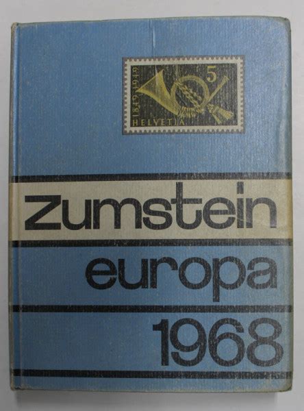 Zumstein Briefmarken Katalog Europa