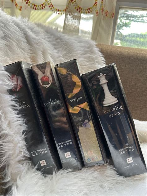 Twilight Saga Book Set On Carousell