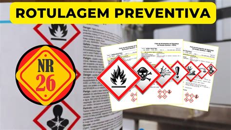 Nr Rotulagem Preventiva Parte Youtube