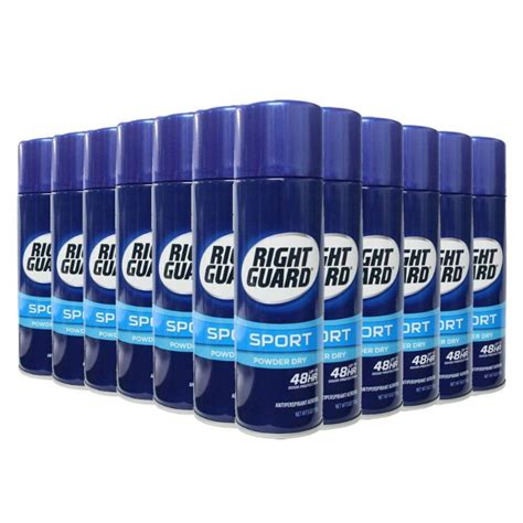 Right Guard Spray Sport Powder Dry Antiperspirant 6 Oz 12 Pack Contarmarket