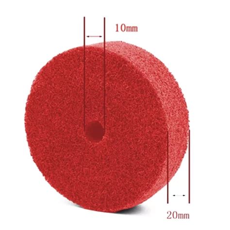 ROUE DE POLISSAGE de remplacement matériau nylon 3 pouces 75 mm pour