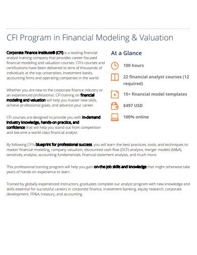 Startup Financial Modeling Examples Format How To Create Pdf