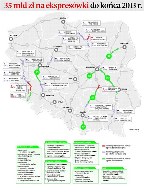 Nowe Drogi Ekspresowe Sprawd Gdzie Powstan Mapa Blog Naviexpert