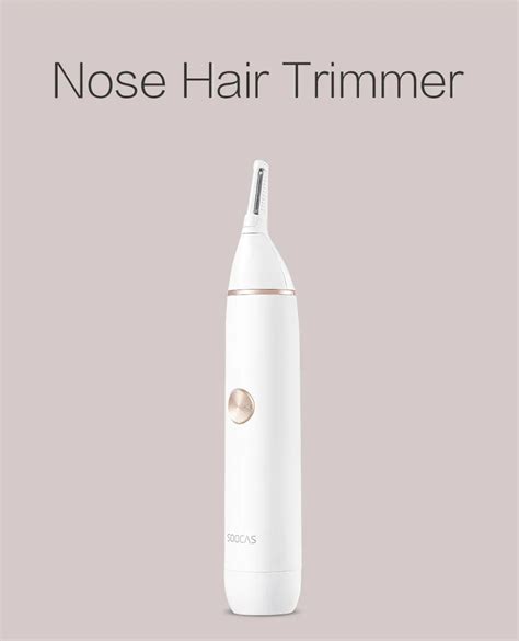 Xiaomi SOOCAS N1 Nose Ears Sideburns Trimmer White
