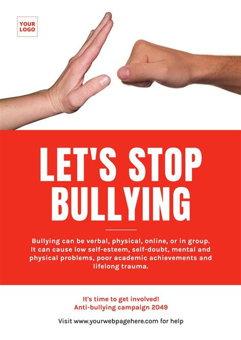 Stop Bullying Bullying Posters Anti Bullying Posters Stop Bullying - Riset