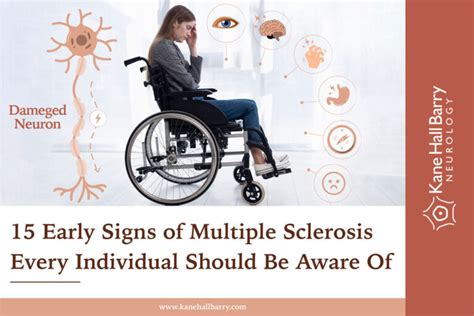 15 Early Signs Of Multiple Sclerosis Kane Hall Barry Neurology