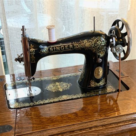 My Antique Singer 15 Sewing Machine With My Hands Dream