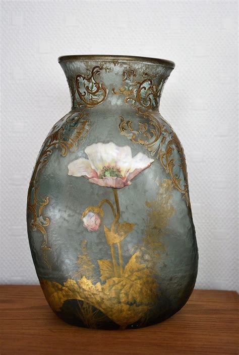 Art Nouveau Vase Montjoye Broc En Guche