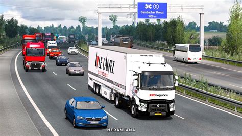 Ets Mod Real Ai Traffic Sounds Euro Truck Simulator Youtube