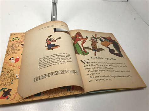 Walt Disney 1947 Uncle Remus Golden Book 29 Cents Original Great Shape Ebay