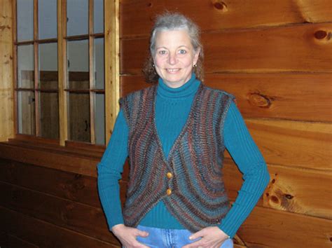 Ravelry Merino Stripes Curved V Neck Vest Pattern By Gail Tanquary