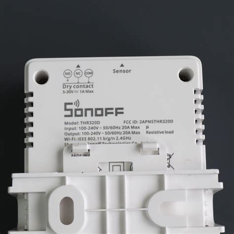 Sonoff TH Elite реле WiFi измерение температуры и влажности купить в Москве