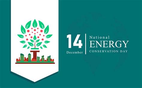 Premium Vector Design Commemorating National Energy Conservation Day